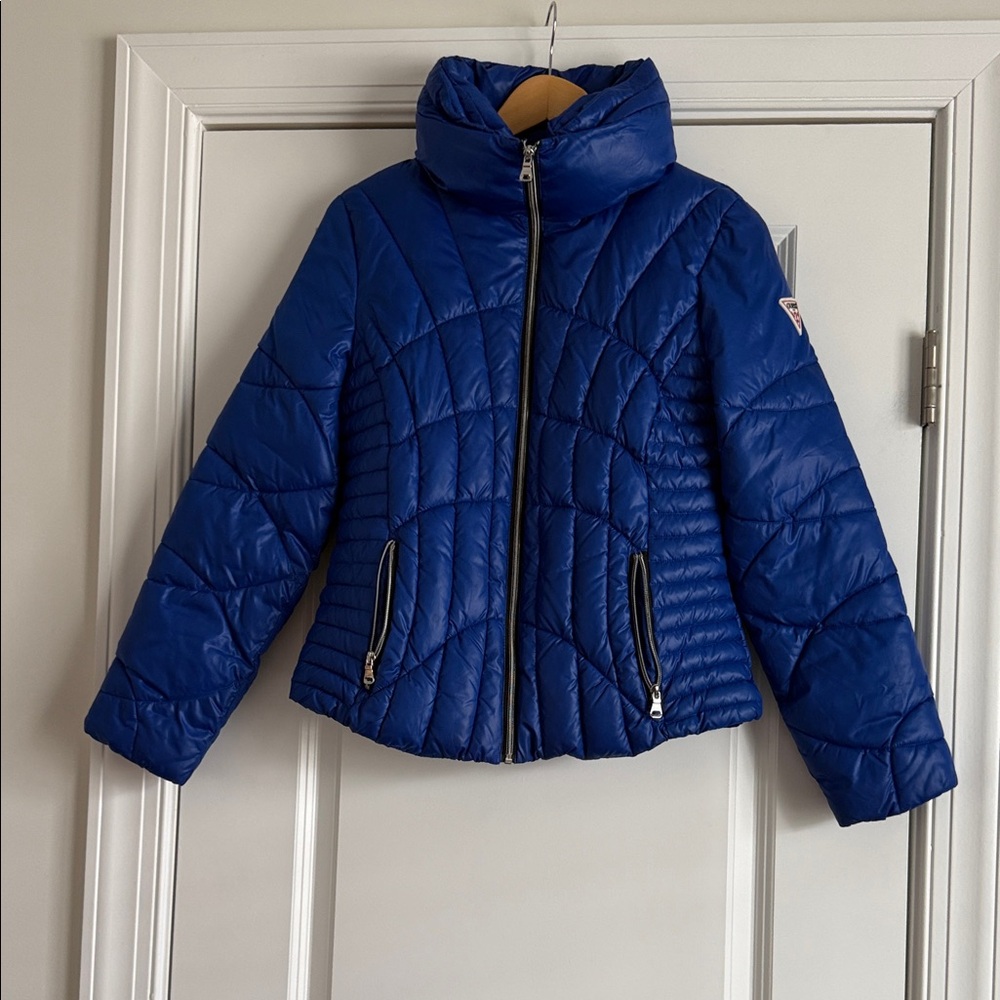 Guess Juniors Blue Puffer Jacket